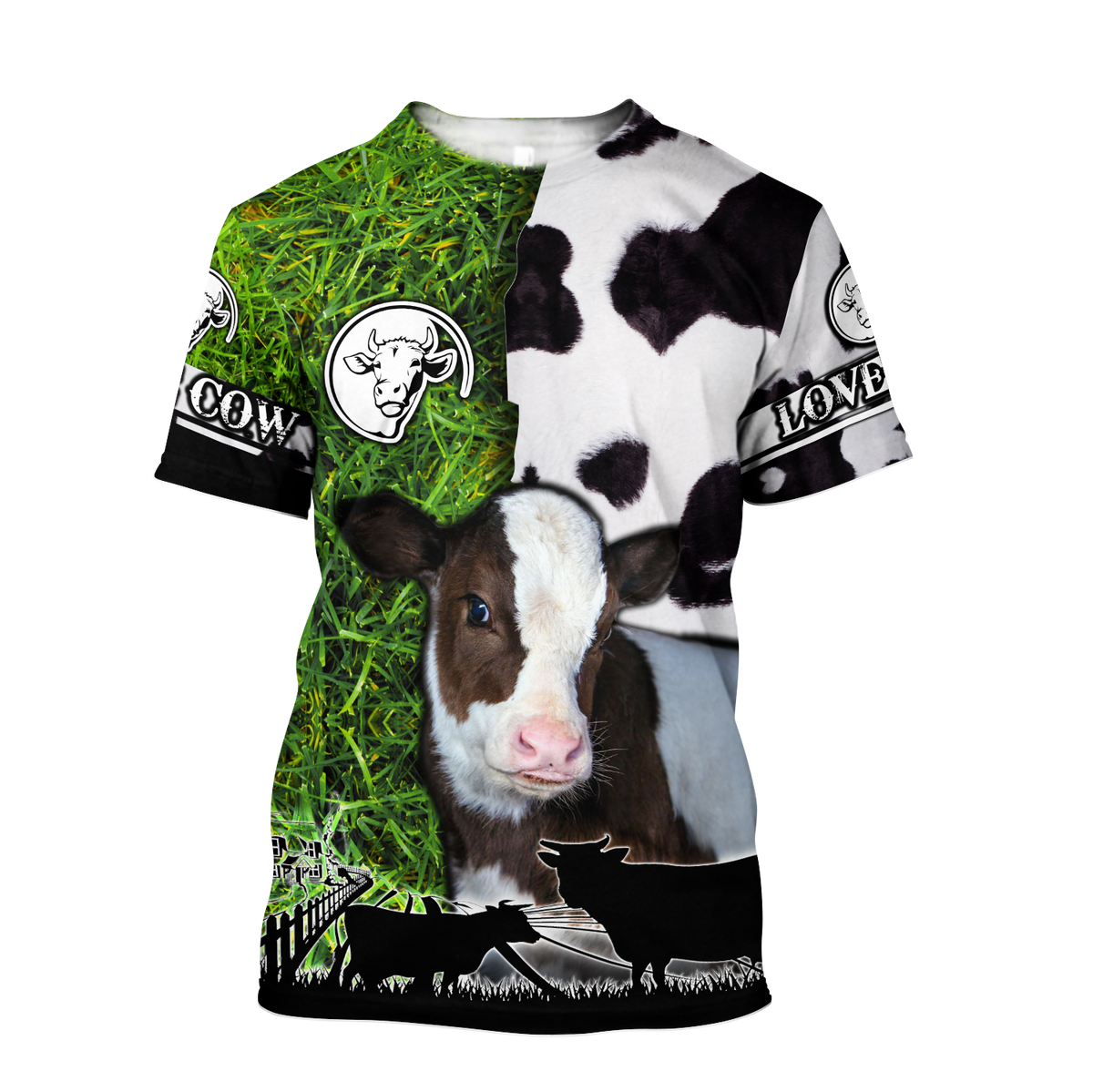 Cow Shirt For Men And Women MH231020STS