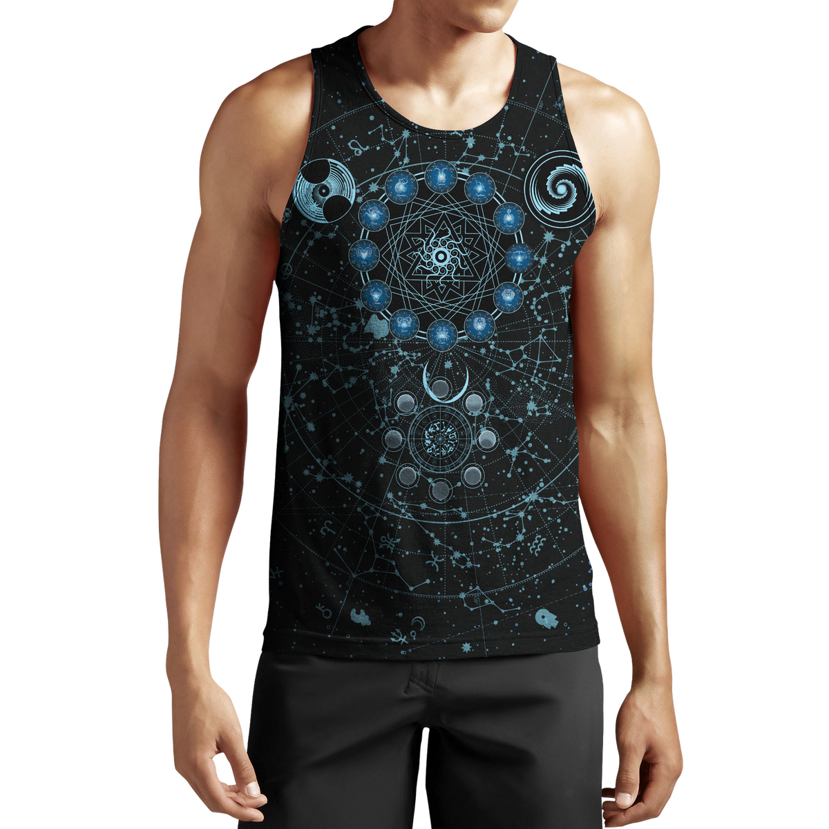 Alchemy Sky Signs 3D All Over Printed Shirts Hoodie JJ040201-Apparel-MP-Tank Top-S-Vibe Cosy™