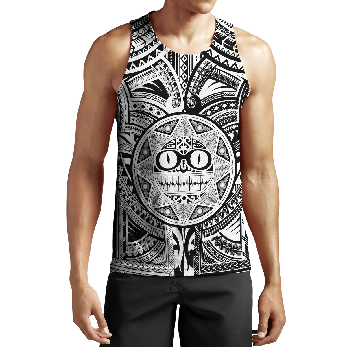 Amazing Polynesian Tattoo And Hawaii Hoodie-ML-Apparel-ML-Tank Top-S-Vibe Cosy™