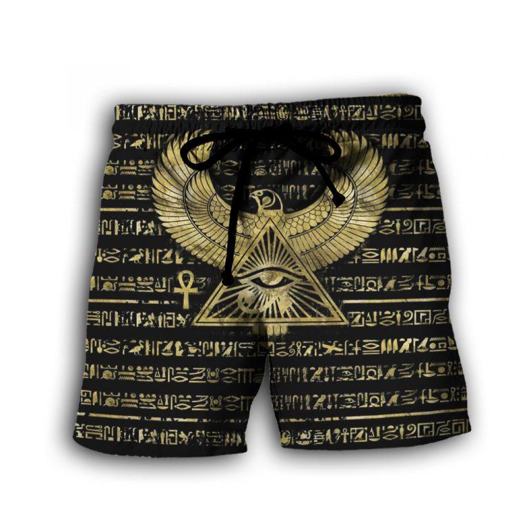 3D Printed Egyptian Eye of Horus and Hieroglyphs Clothes-Apparel-MP-Hoodie-S-Vibe Cosy™