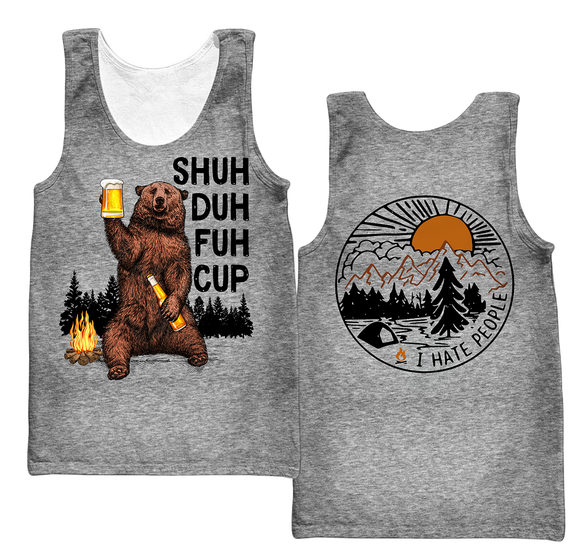 Shuh Duh Fuh Cup - Bear go Camping B101CHV