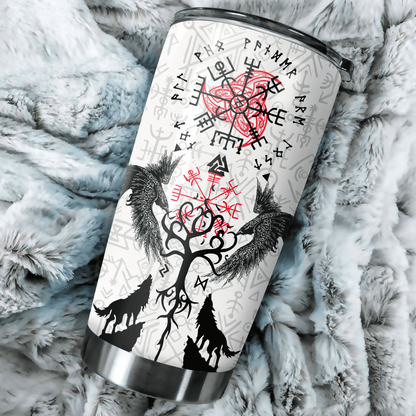 Customized Name Viking Steel Tumbler