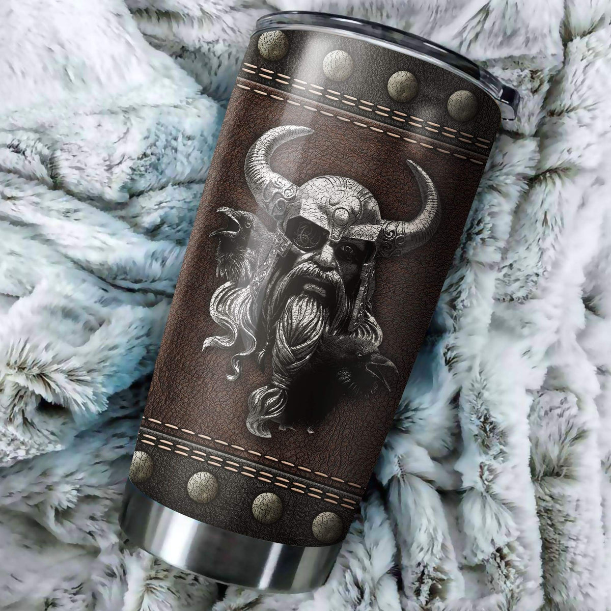 Customized Name Viking Steel Tumbler