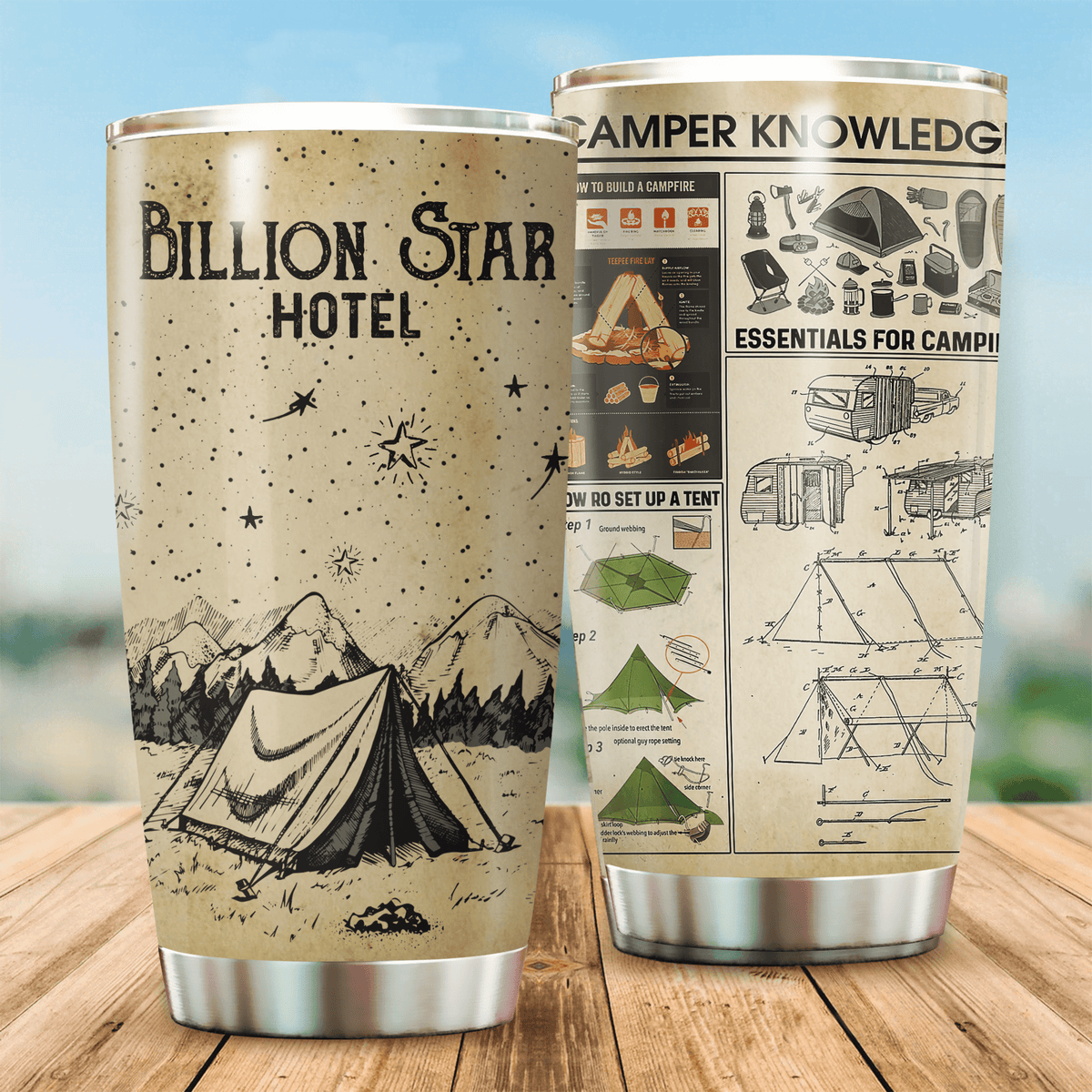 Camping Steel Tumbler