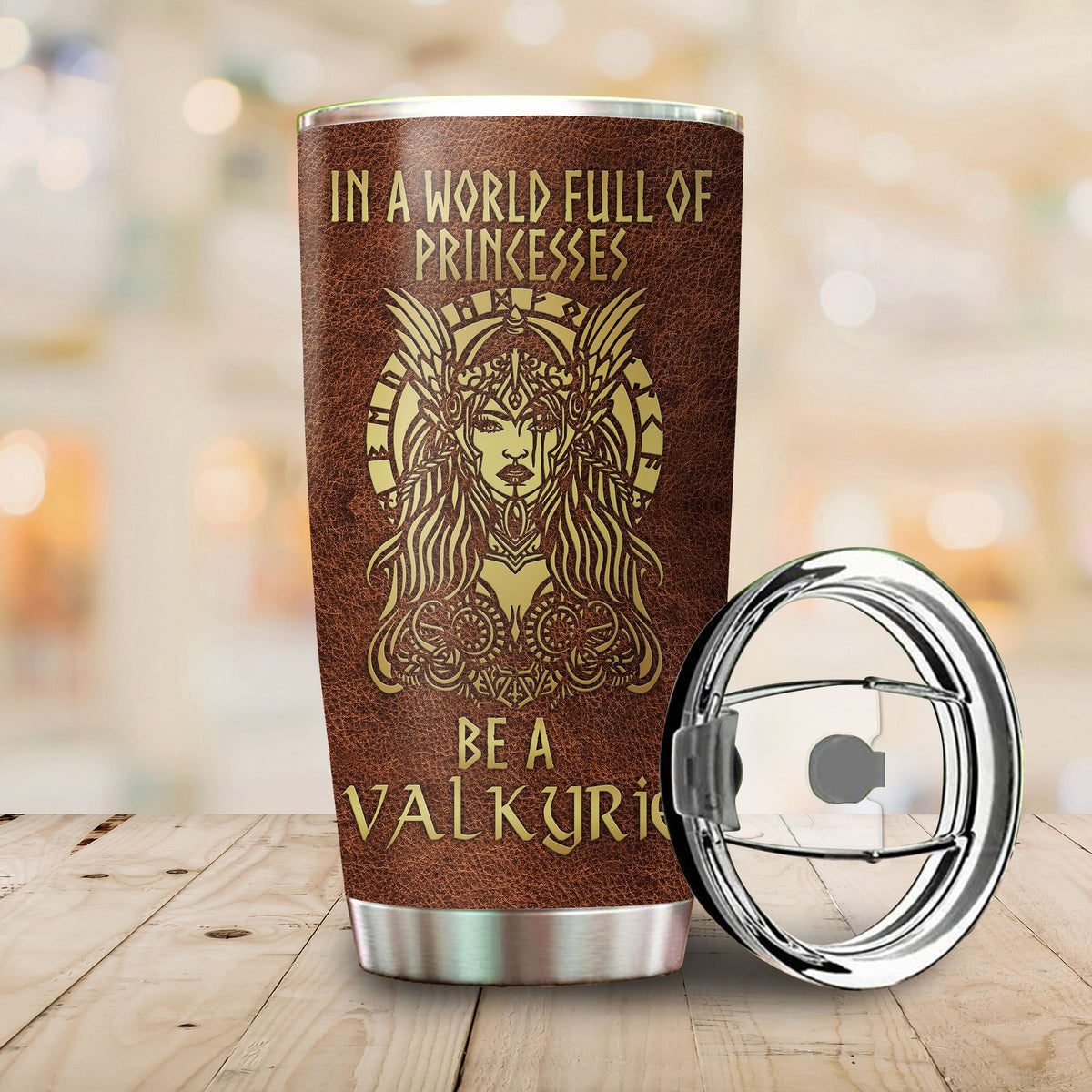 Customized Name Viking Steel Tumbler