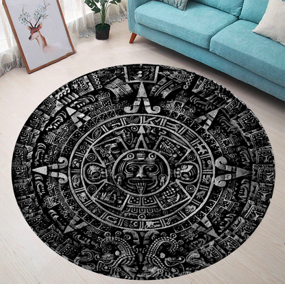 Aztec Circle Rug