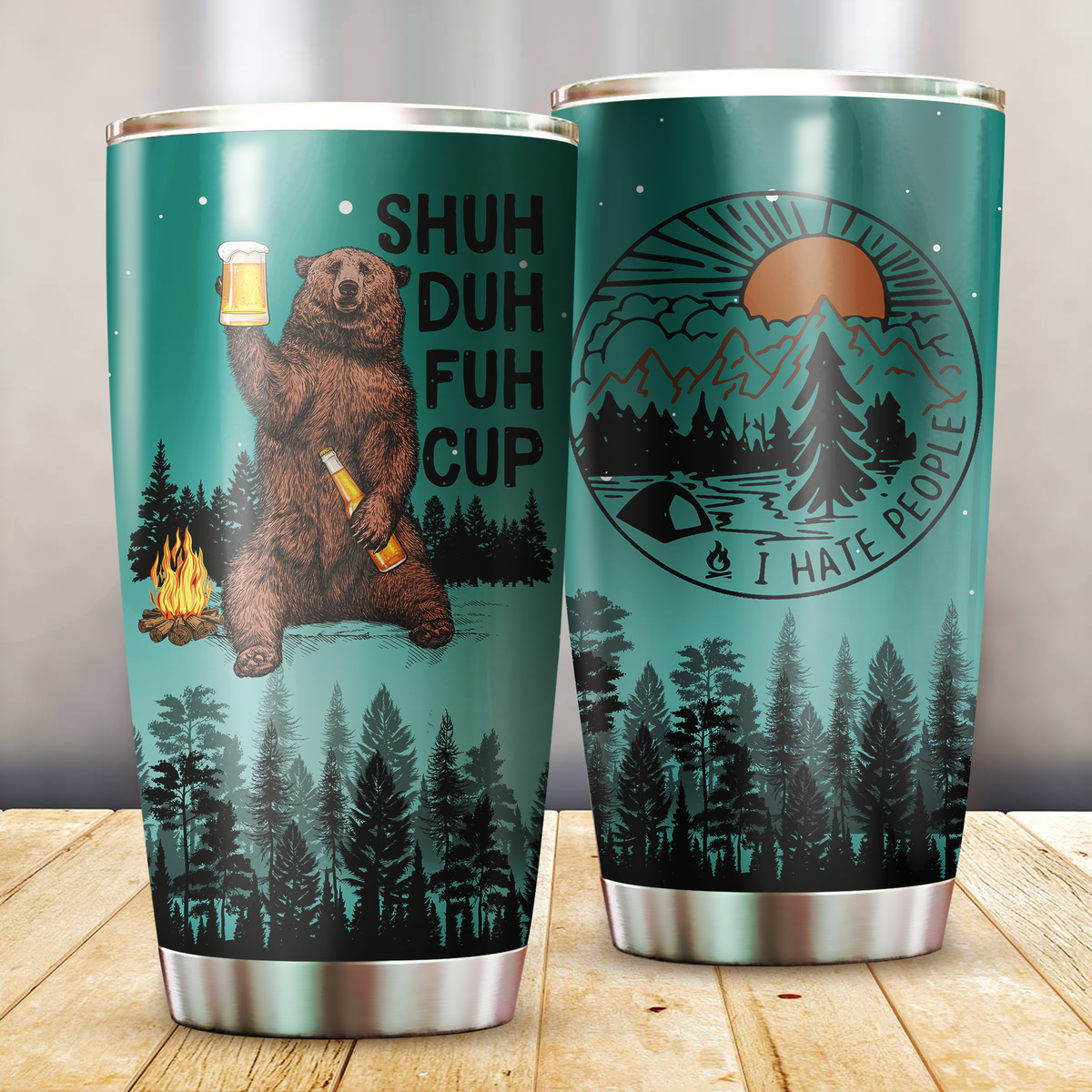 Shuh Duh Fuh Cup and let's go camping Ver.1-NNK-Vibe Cosy™