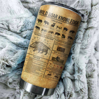 Wild Boar Hunting Knowledge Tumbler Premium MH0409203-MEI