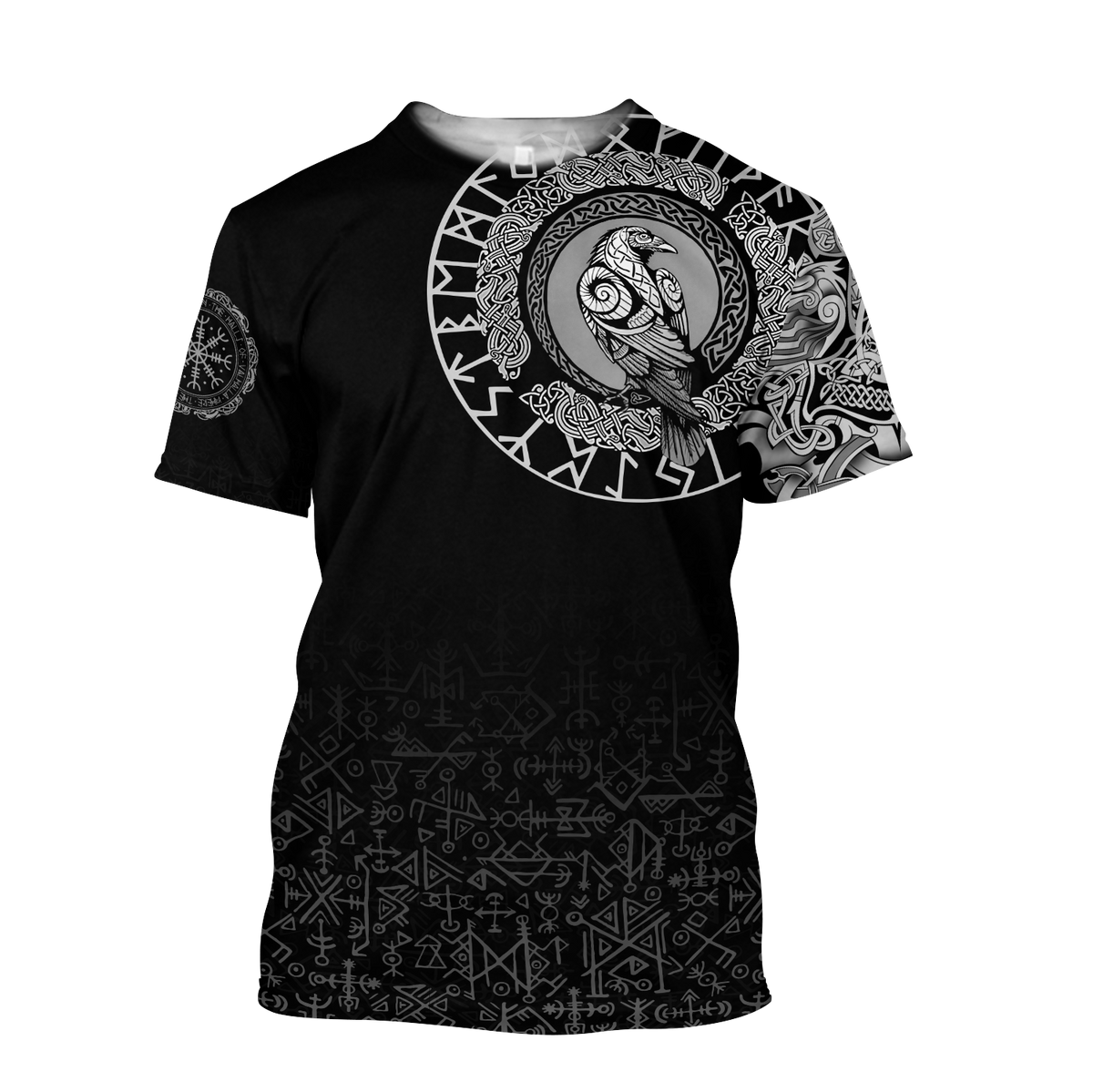 Premium Viking Raven 3D Printed Unisex Shirts TNA23042102