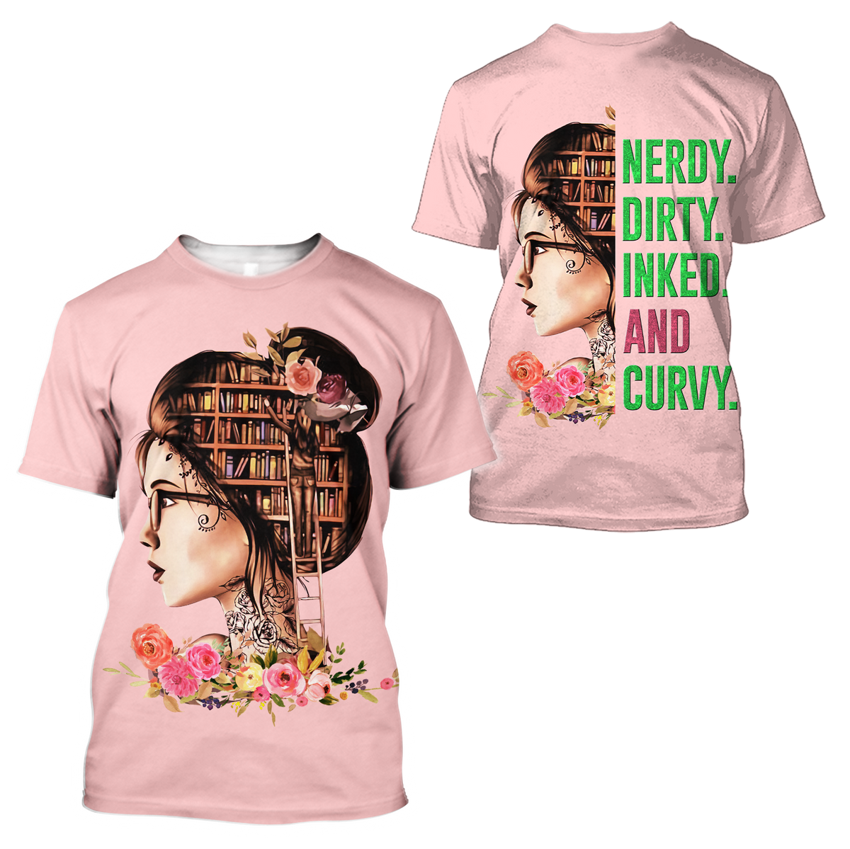 3D All Over Printed Book Lovers  Unisex Shirts SN03022103 Custom Name XT