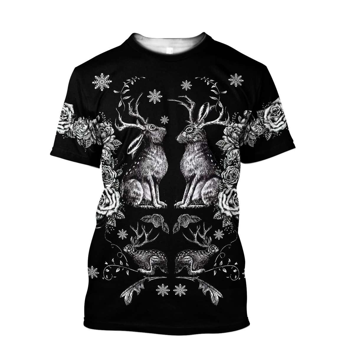 Premium Jackalope 3D All Over Printed Unisex Shirts