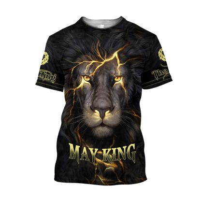 May Lion 3D All Over Printed Unisex Shirts