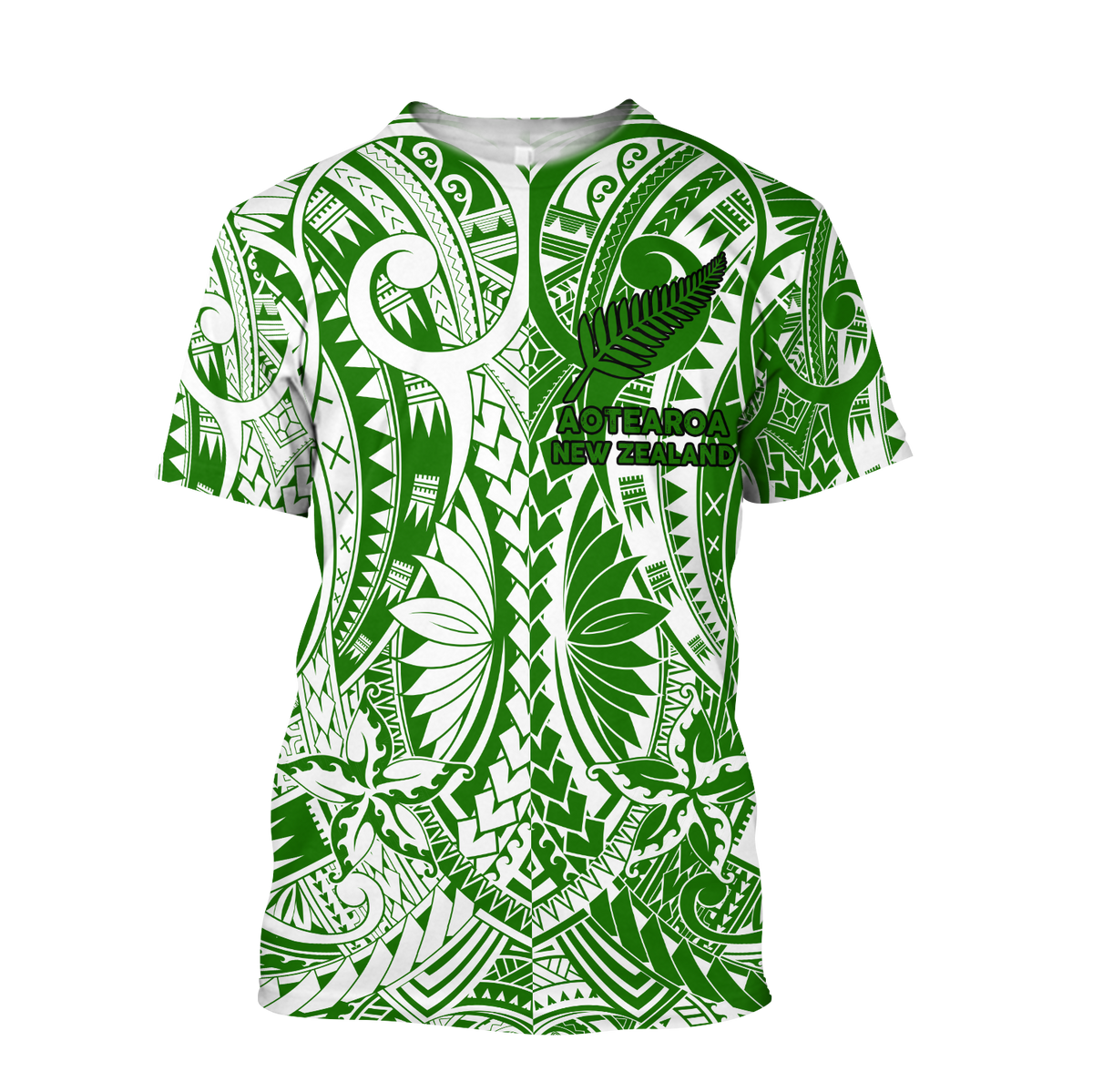 New zealand Aotearoa silver fern classic 3d all over printed