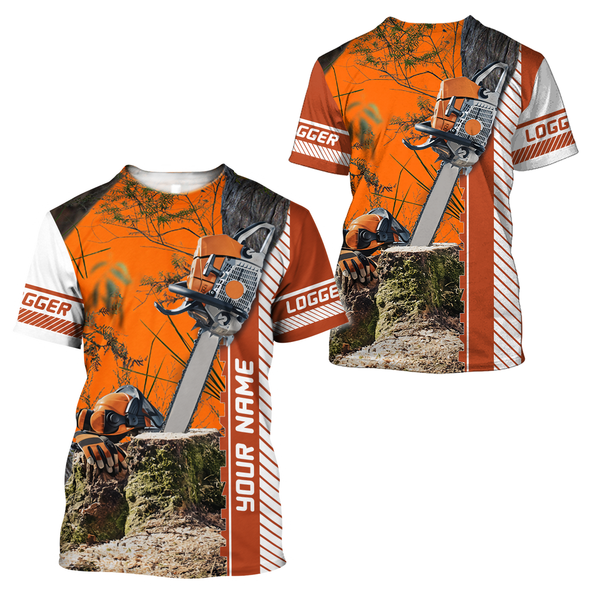 Premium Logger Unisex 3D All Over Printed Shirts MEI