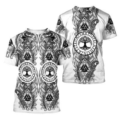 Viking 3D All Over Printed Unisex Shirts