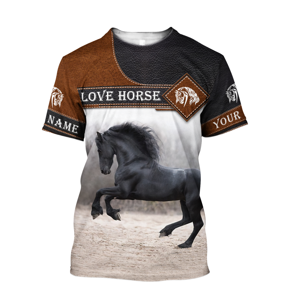 Horse 3D All Over Printed Unisex Shirts For Men And Women