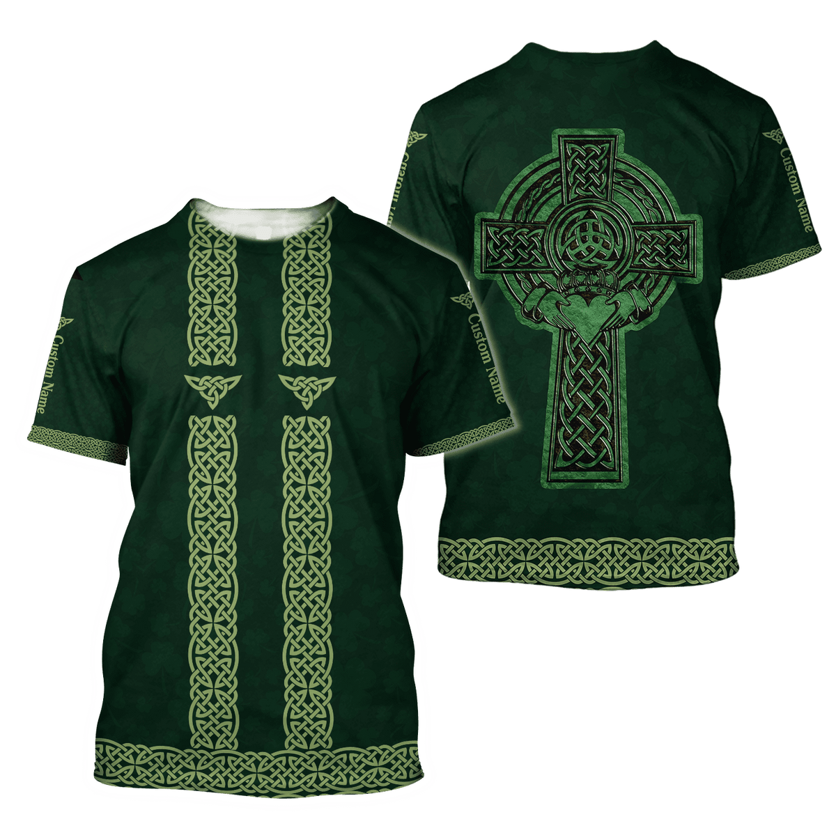 Personalized Irish Saint Patrick's Day 3D All Over Printed Shirts For Men And Women TN