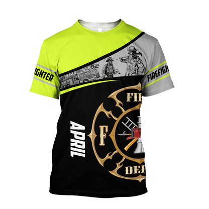 April Firefighter Hoodie For Men And Women MH28012116