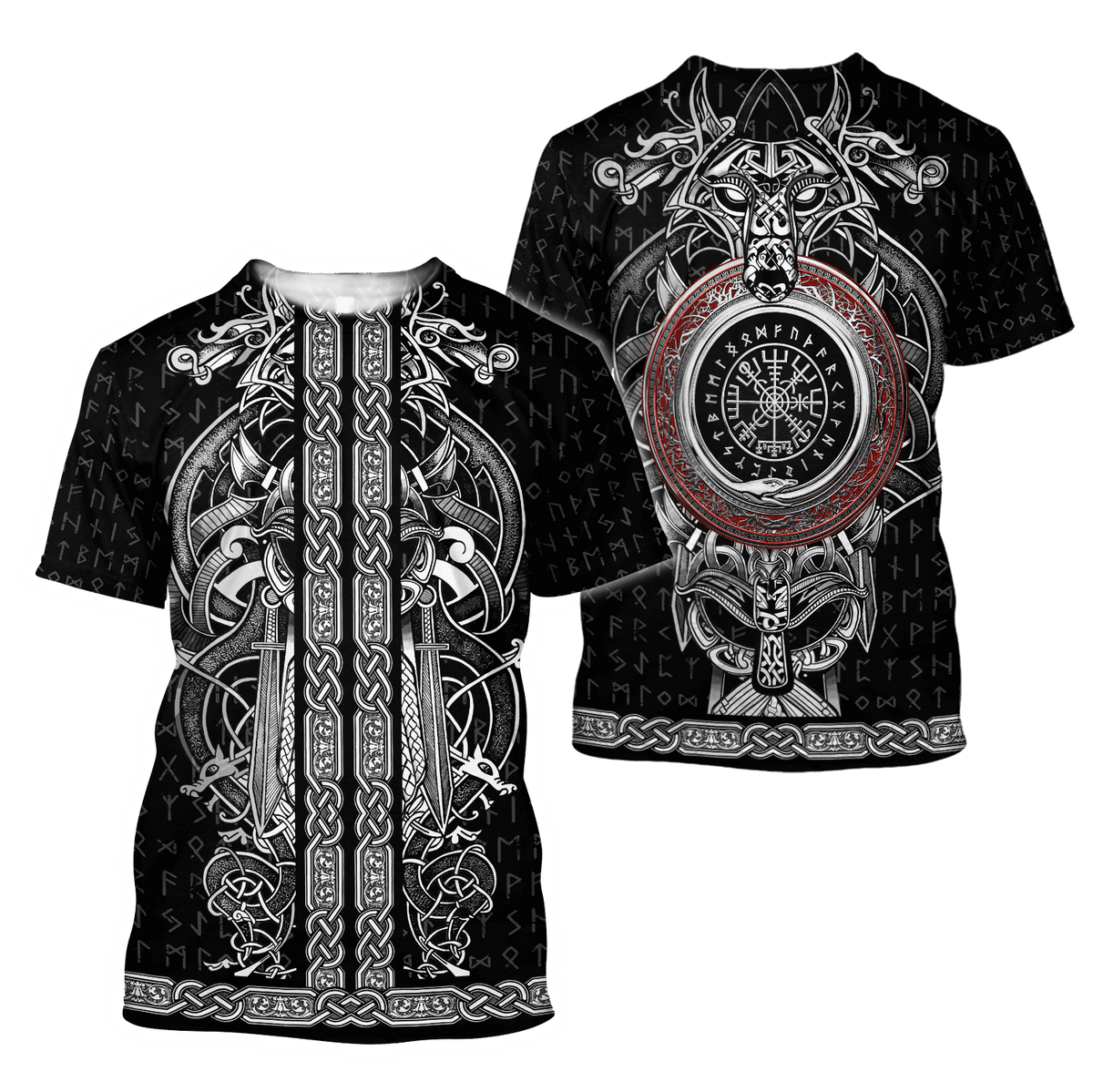 Viking 3D All Over Printed Unisex Shirts