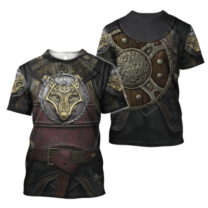 Viking Armor 3D All Over Printed Unisex Shirts