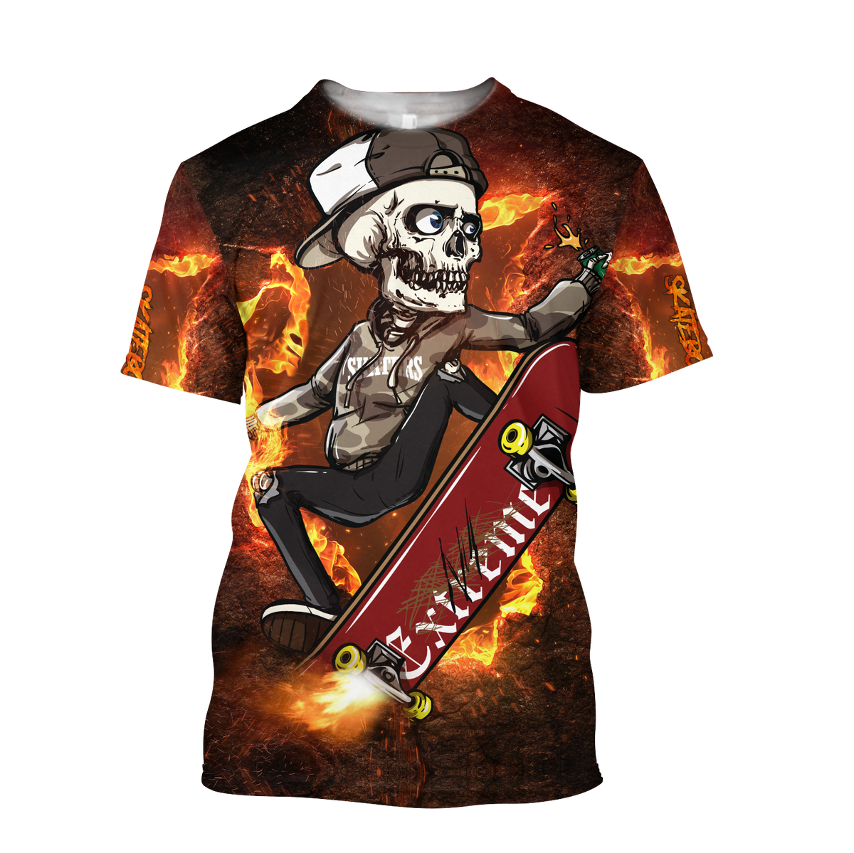 Premium Skateboard 3D All Over Printed Unisex