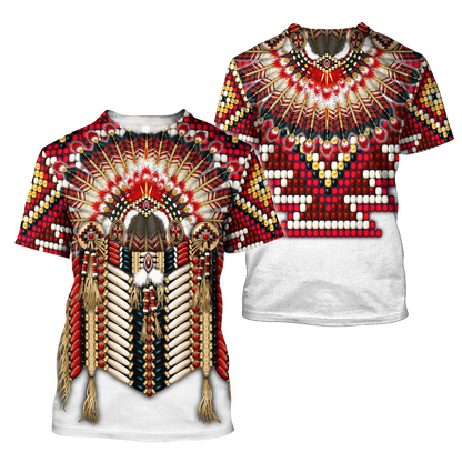 Native American 3D All Over Printed Unisex Shirts