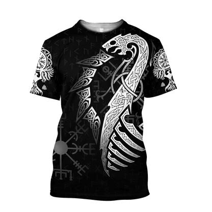 Viking 3D All Over Printed Unisex Shirts