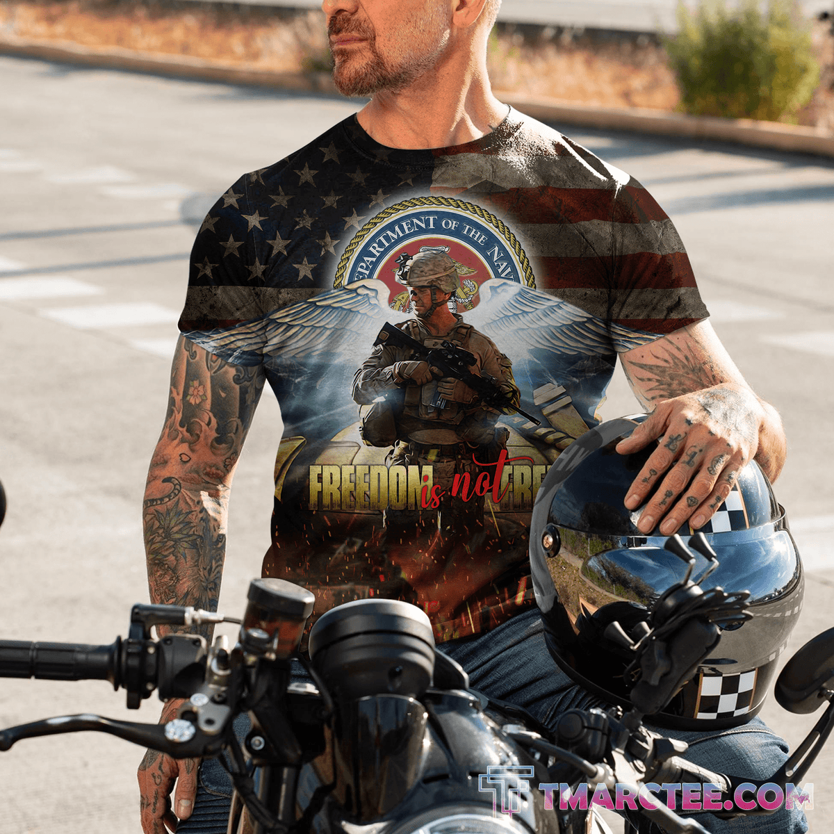 Veteran Freedom is not Free 3D All Over Printed Unisex Shirts