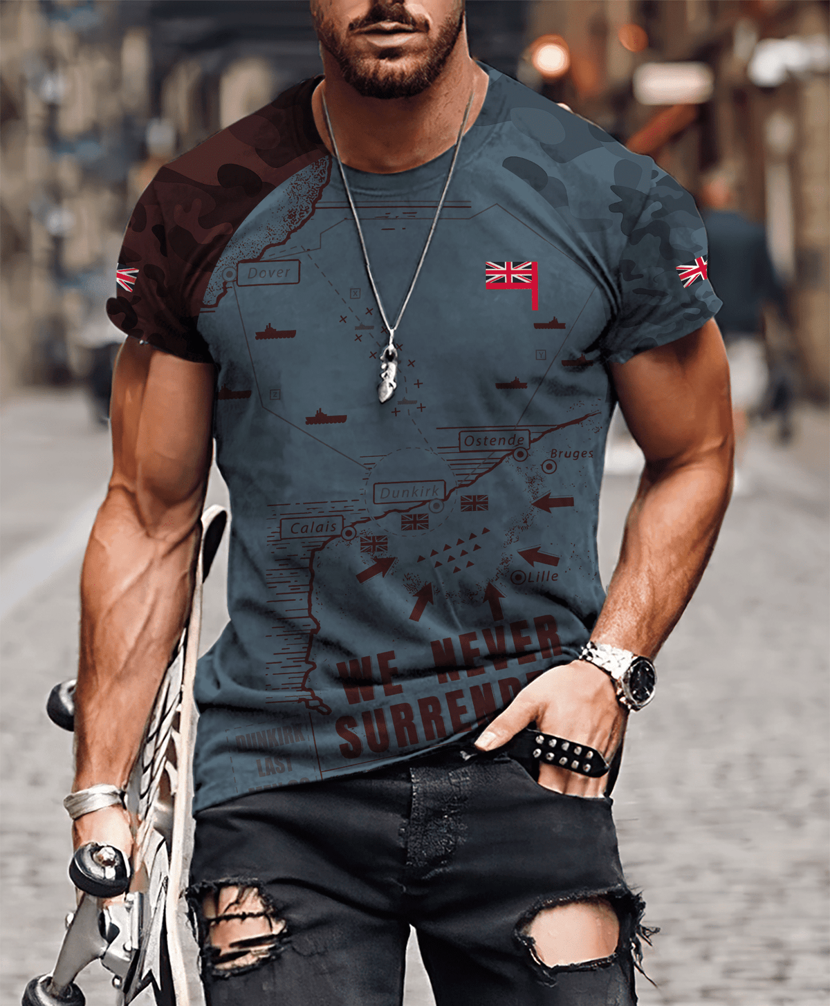 Remembrance Day Lest We Forget 3D All Over Printed Unisex Shirts