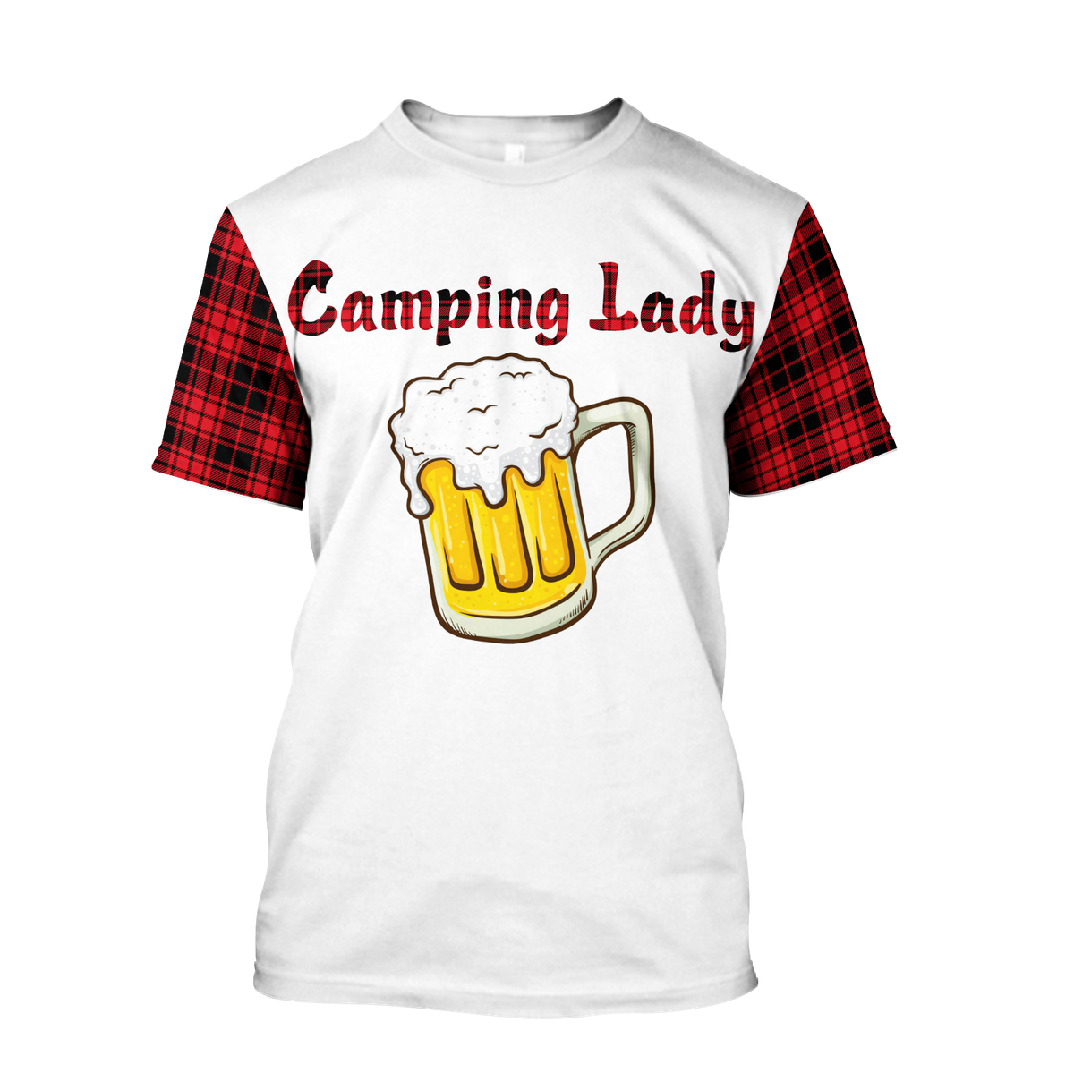 3D All Over Printed Camping  Lady Unisex Shirts SN01022103 Custom Name XT