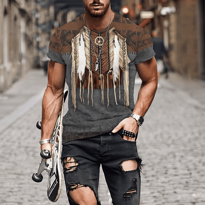 Native American 3D All Over Printed Unisex Shirts