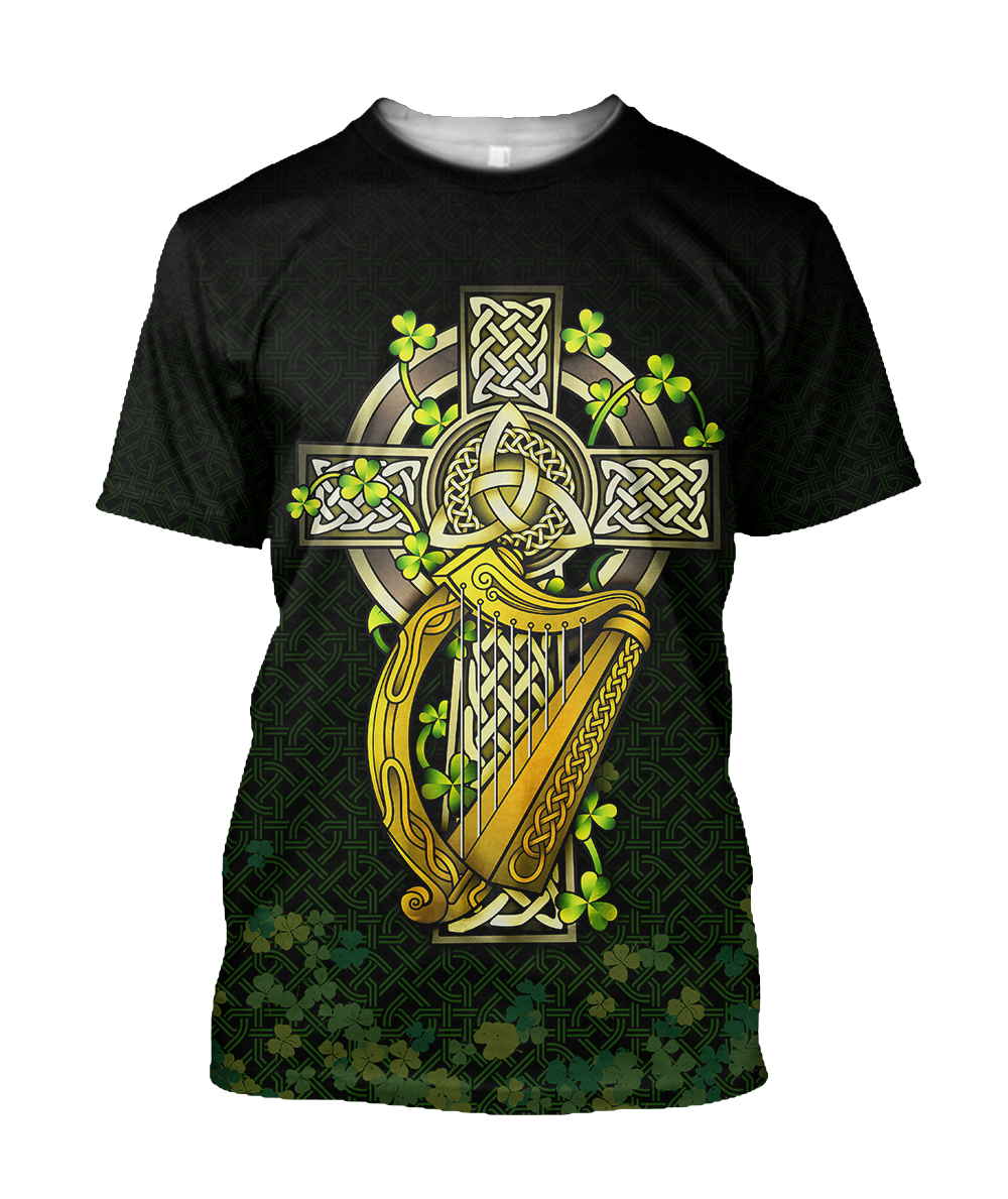 Premium 3D Printed All Over Printed Irish Patriot By Choice Shirt MEI