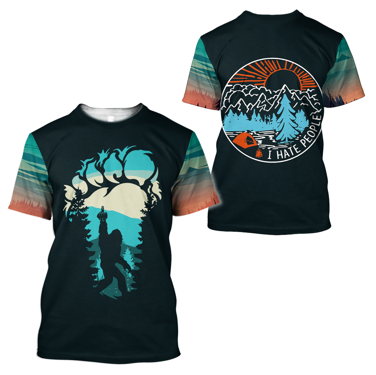 3D All Over Printed Camping  Unisex Shirts SN02022103 XT