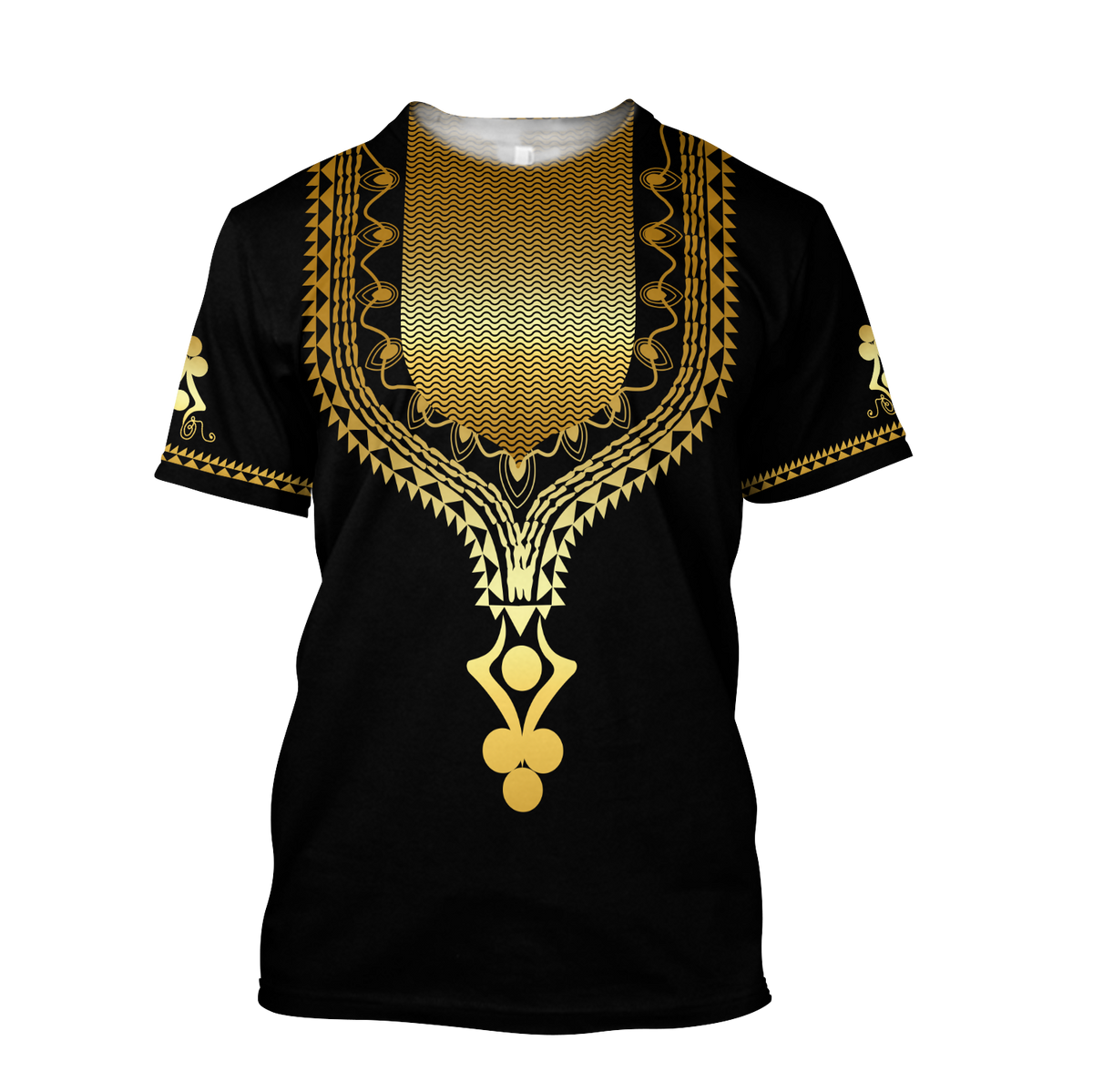 African Culture Dashiki Pattern Unisex Deluxe Hoodie ML