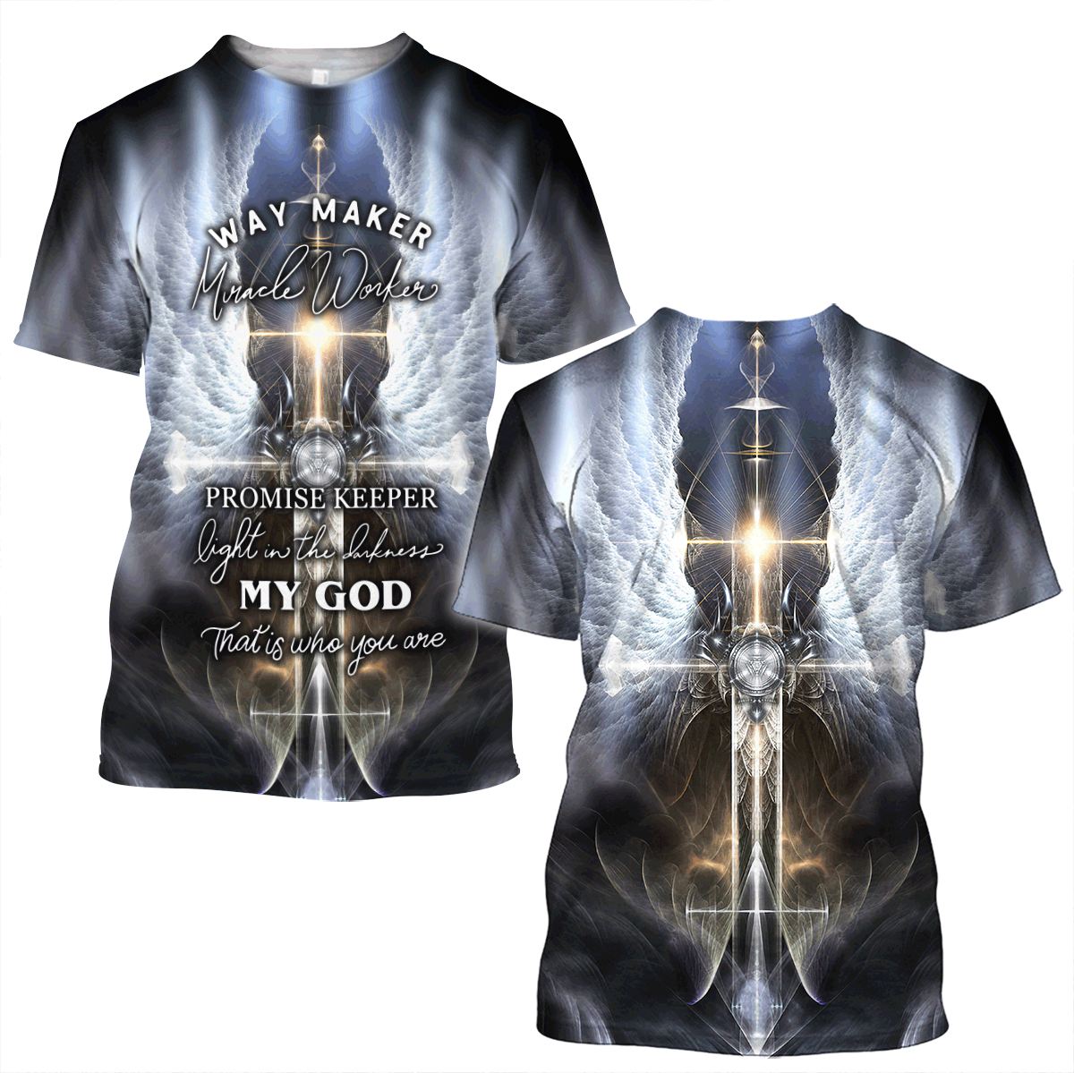 Premium Christian Jesus 3D All Over Printed Unisex Shirts
