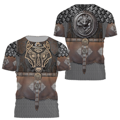 Viking Armor 3D All Over Printed Unisex Shirts