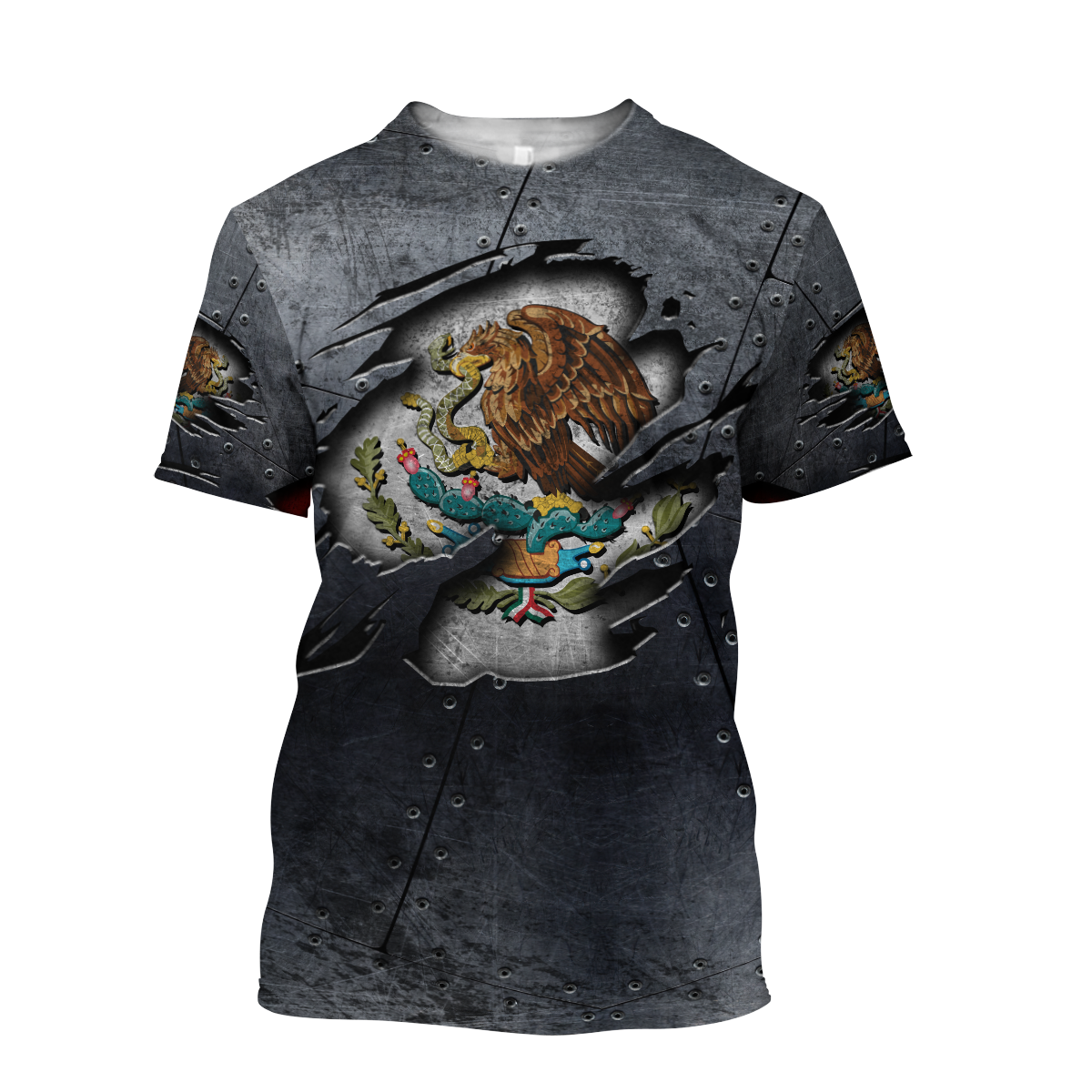 Mexico 3D All Over Printed Shirts VP08042103