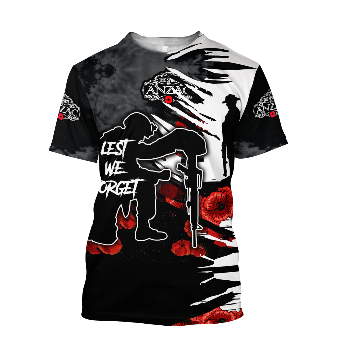 Premium Unisex Hoodie Anzac Day Lest We Forget  ML