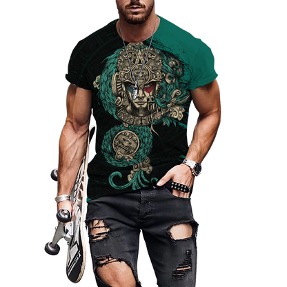 Aztec 3D All Over Printed Unisex Shirts