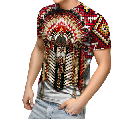 Native American 3D All Over Printed Unisex Shirts