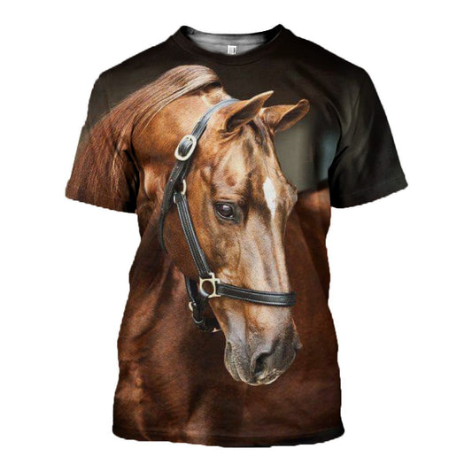 3D Printed Horse Clothes-Apparel-HP Arts-T-Shirt-S-Vibe Cosy™