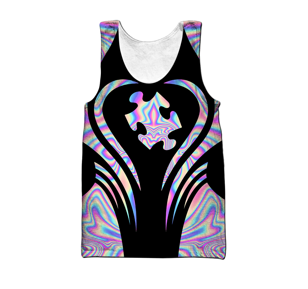 Autism 3d hoodie shirt for men and women HAC040603-Apparel-HG-Men's tank top-S-Vibe Cosy™