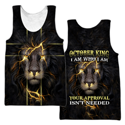 October King 3D All Over Printed Shirts Pi02102001S10