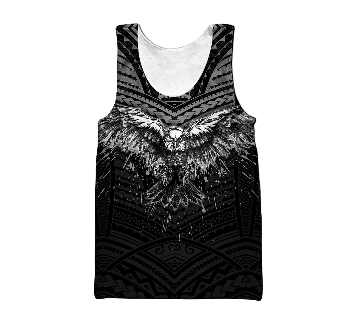 Eagle Tatoo Hoodie 3D All Over Printed Shirts For Men Pi25072002-LAM-Apparel-LAM-Tank Top-S-Vibe Cosy™