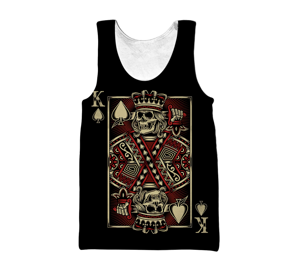 Beautiful Poker Skull Hoodie For Men And Women MEI