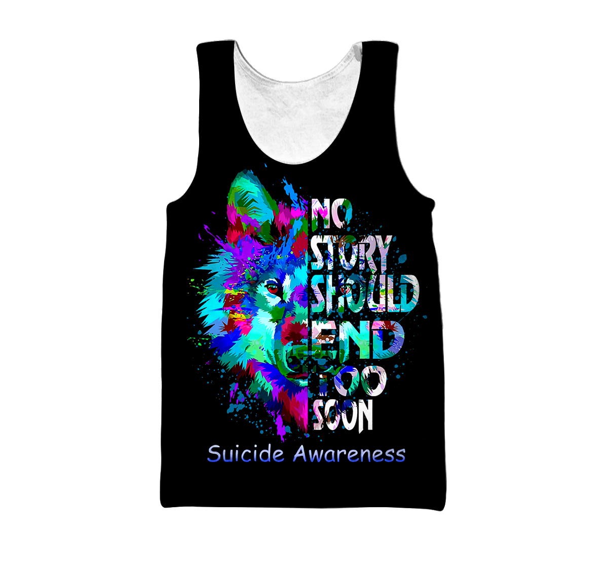 Suicide 3d hoodie shirt for men and women HAC090501S-Apparel-HG-Men's tank top-S-Vibe Cosy™