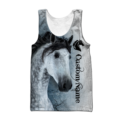 Horse Custome Name 3D All Over Printed Shirts Pi06102001