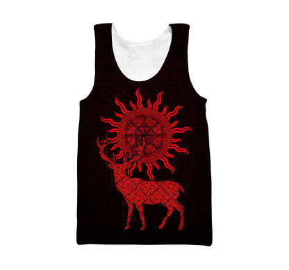 Slavic Deer 3D All Over Printed Shirts For Men & Women NTN08062001