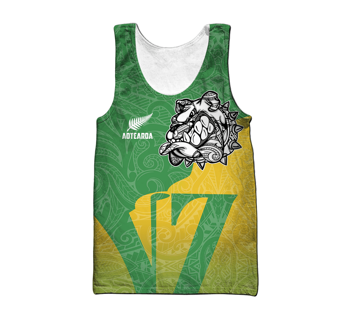 New zealand maori bulldog 3d all over printed for men and women