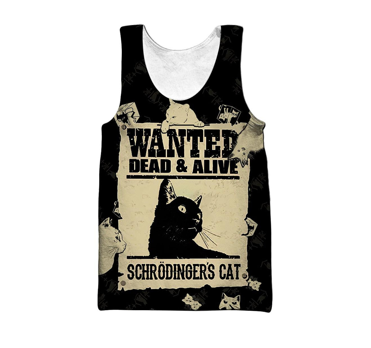 Schrodinger Cat Limited Edition 3D Printed Hoodie for Men and Women-ML